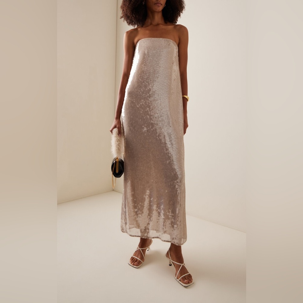 Staud Casey Dress moon size 6